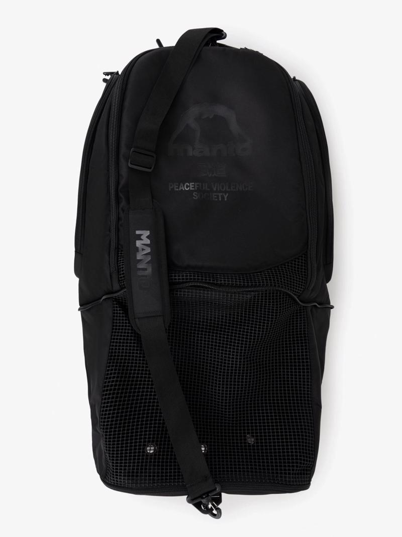 MANTO XL convertible backpack SOCIETY- blackout